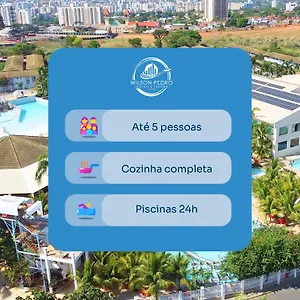 Apartamento Lacqua Diroma Iii, Caldas Novas